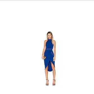 Zhivago Navy Blue Halter Dress Miracle dress
